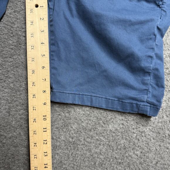 Mavi Simon Chino Shorts Men's Size 30 Blue 9" Inseam Casual Performance Golf - Picture 6 of 6